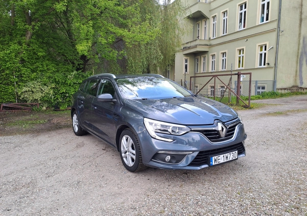 Renault Megane cena 47900 przebieg: 128000, rok produkcji 2020 z Zagórz małe 106